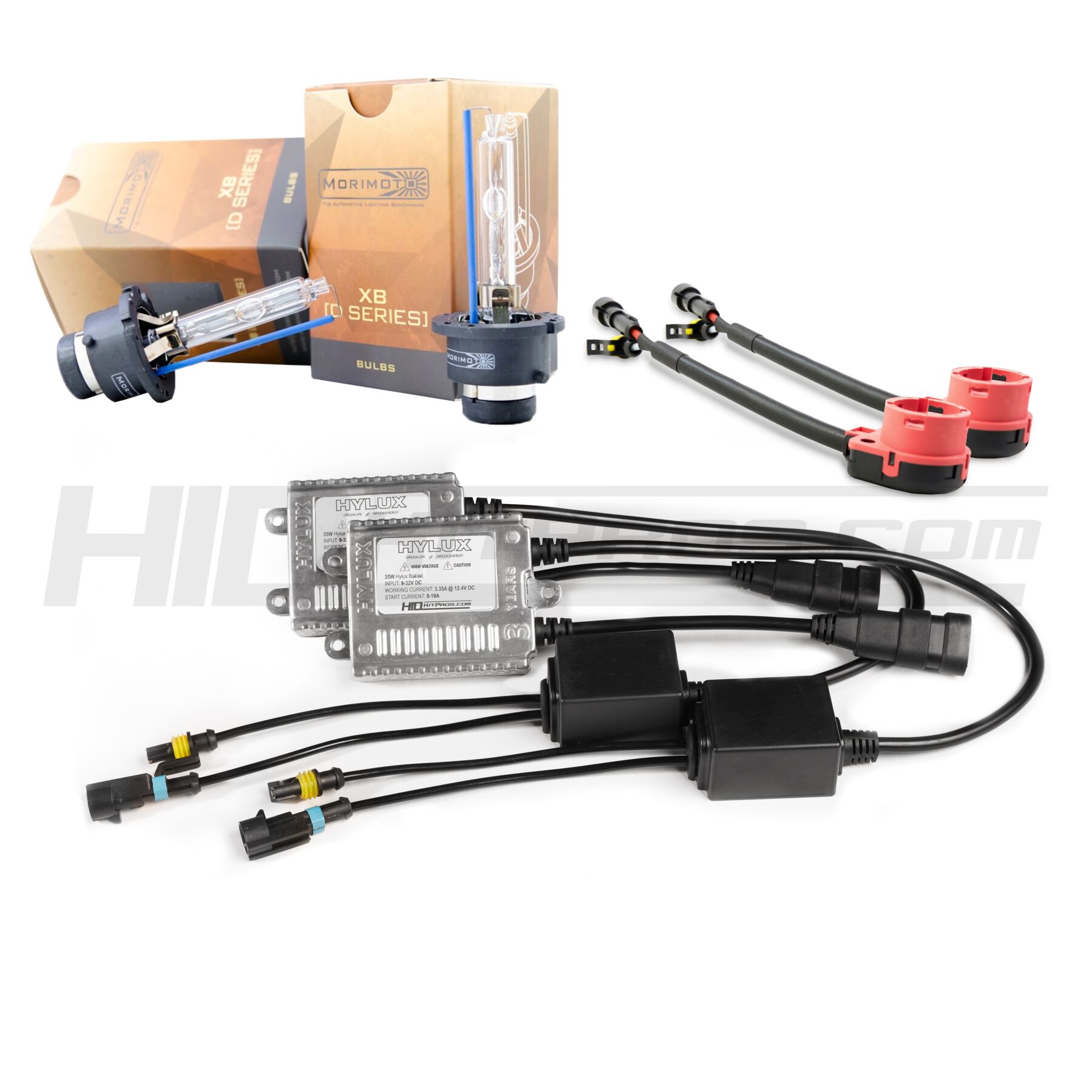 HYLUX D2S HID Kit Morimoto Bulbs