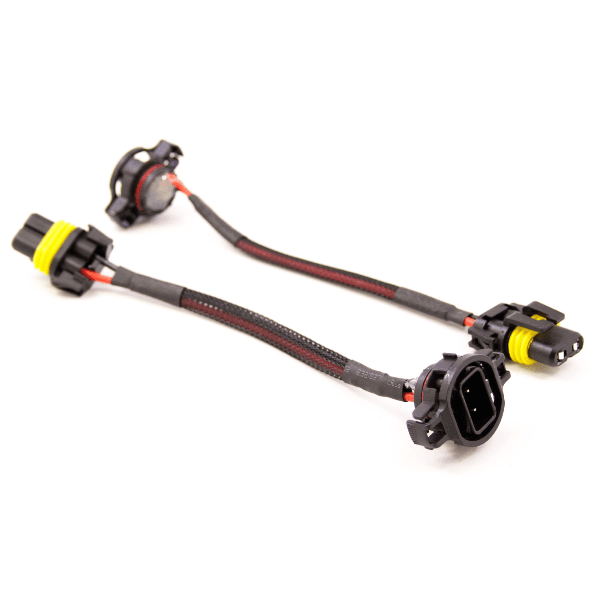 HID照明　4ケセット 5202/2504 HID Bulb Wiring Harness Pigtail Socket