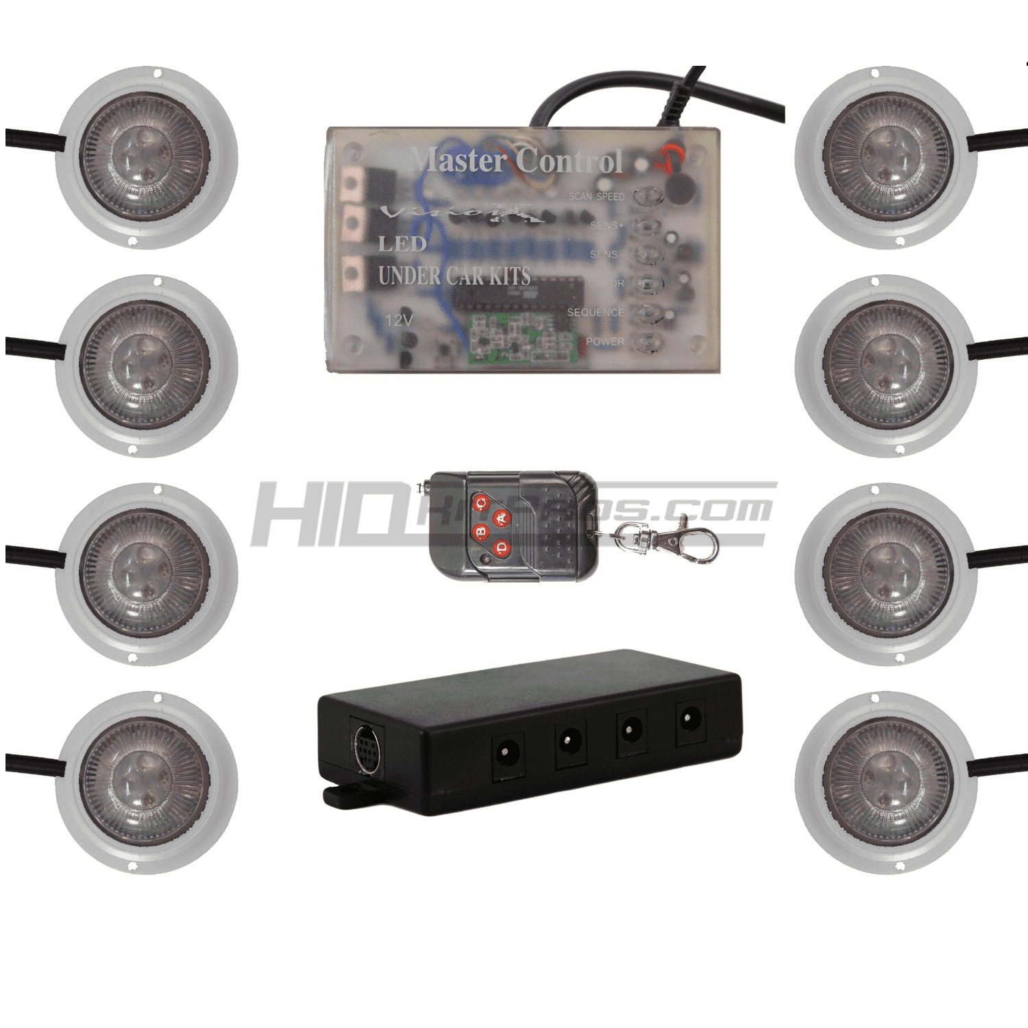 Vision X HIL-STW LED Rock Light and Strobe LEDs Kit