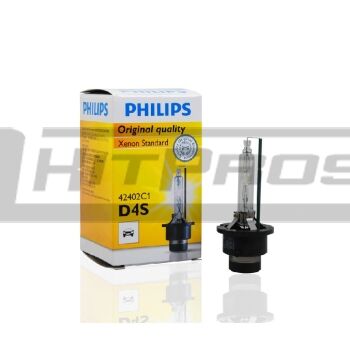 D4S 4200k: Philips 42402 OEM Xenon HID Bulbs