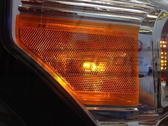 Ford F250 F350 CREE LED Super Duty Amber Marker Lamps