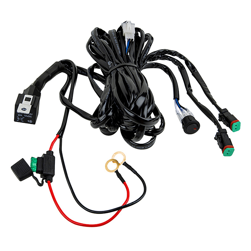 THS312D16 Dual Output TOTRON LED Light Bar Auxiliary Wiring Harness