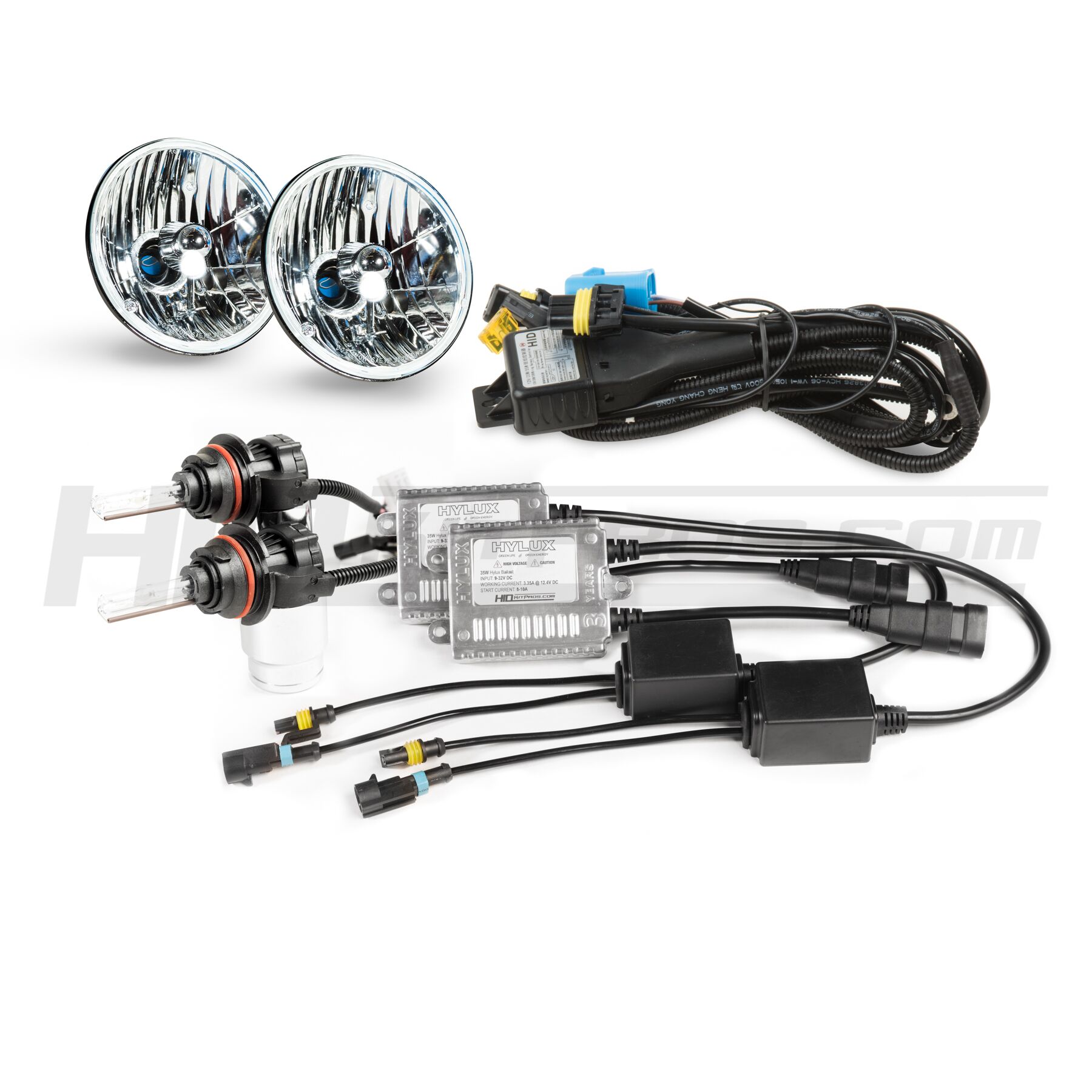 5-3/4 Sealed Beam Conversion HYLUX HID Kit
