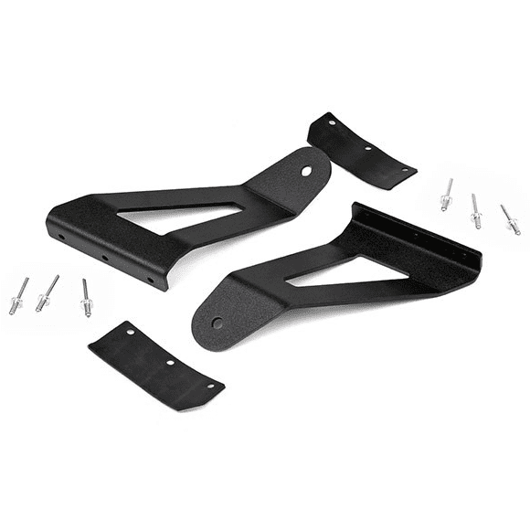 50in Curved LED Light Bar Upper Windshield Mounts