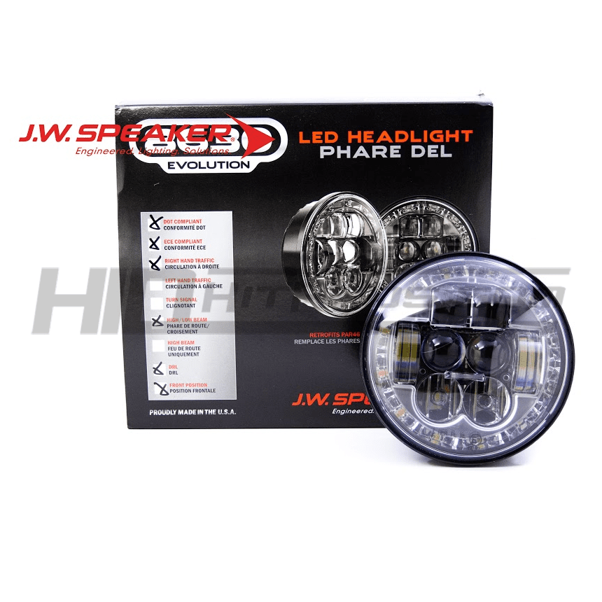 JW Speaker 8630 LED 5 Inch Round Headlight