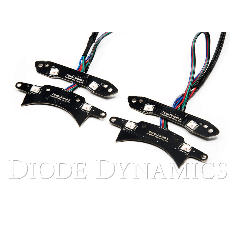 Diode Dynamics Dodge Challenger RGB Color Changing LED Boards