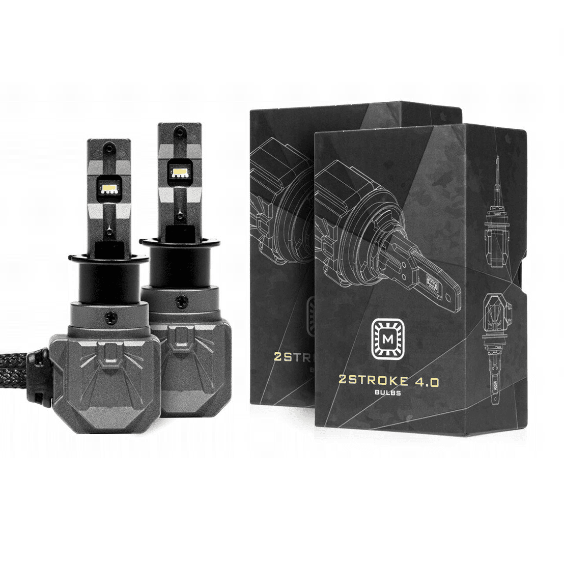 Morimoto H3 LED 2Stroke Bulbs Kit