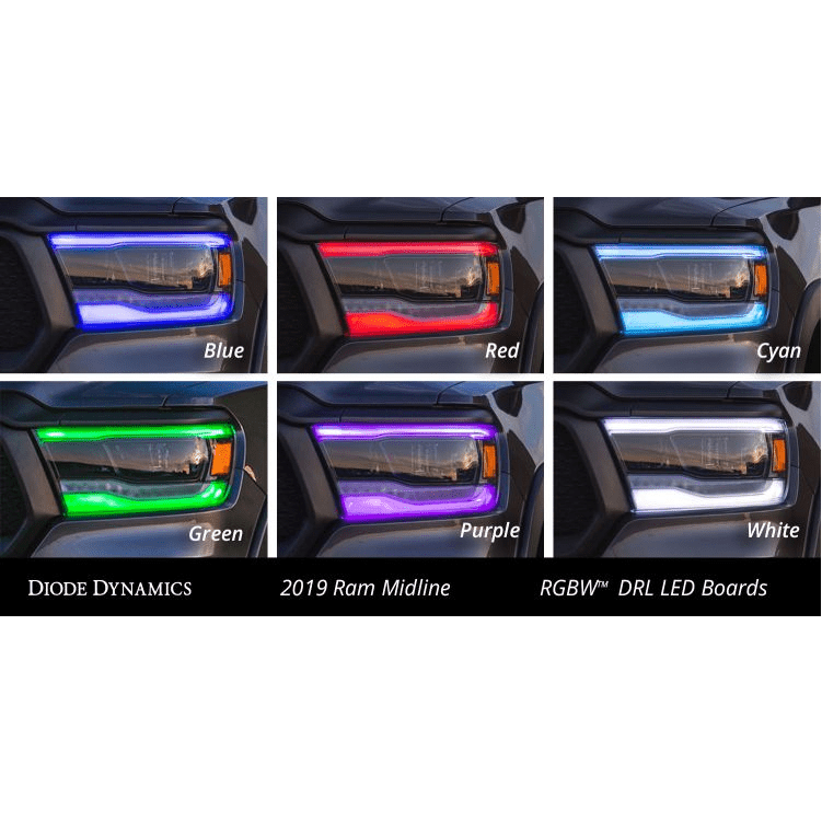 2019 Ram RGBW Color Changing LED Boards by Diode Dynamics