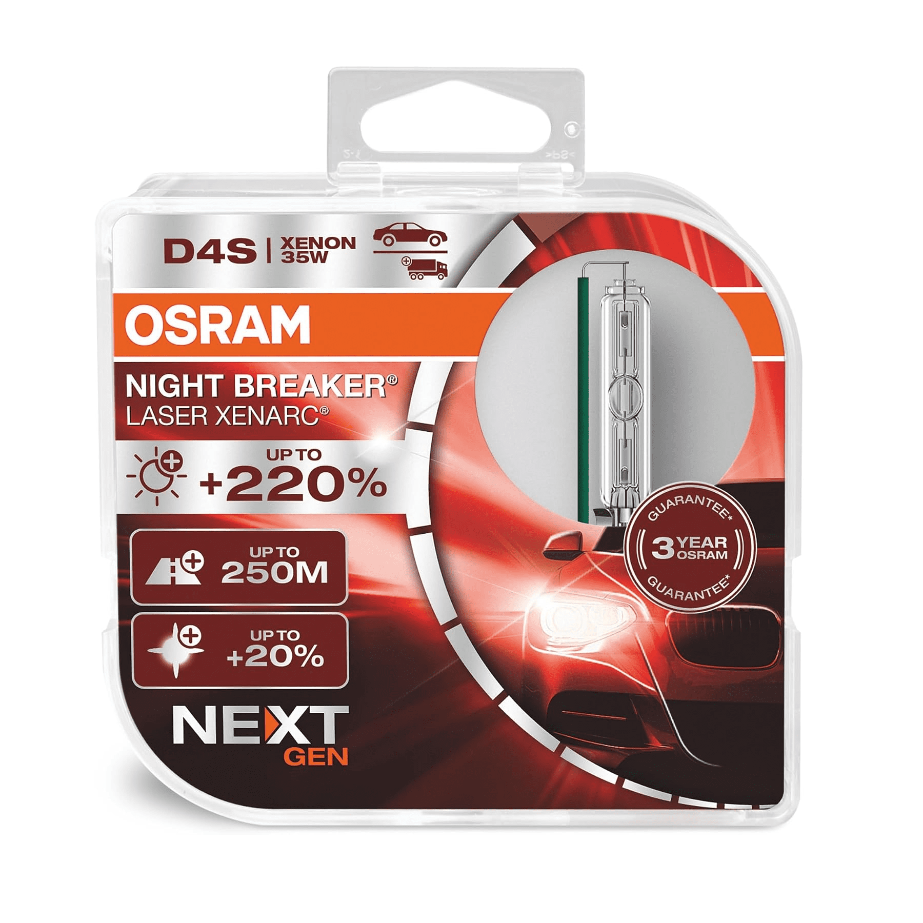 Genuine Osram D4S Night Breaker Laser