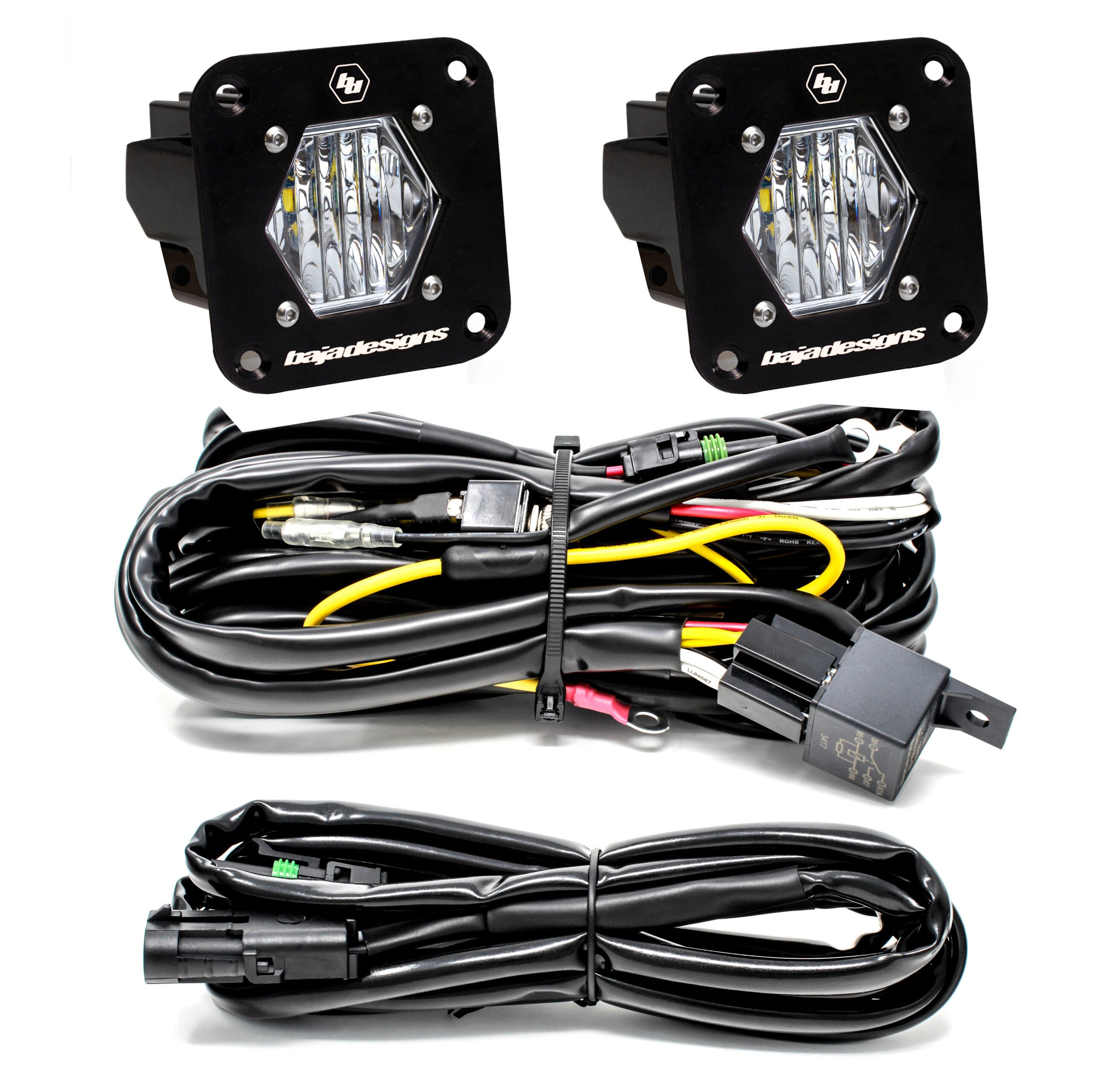 Baja Designs S1 Flush Mount Backup Kit 387808