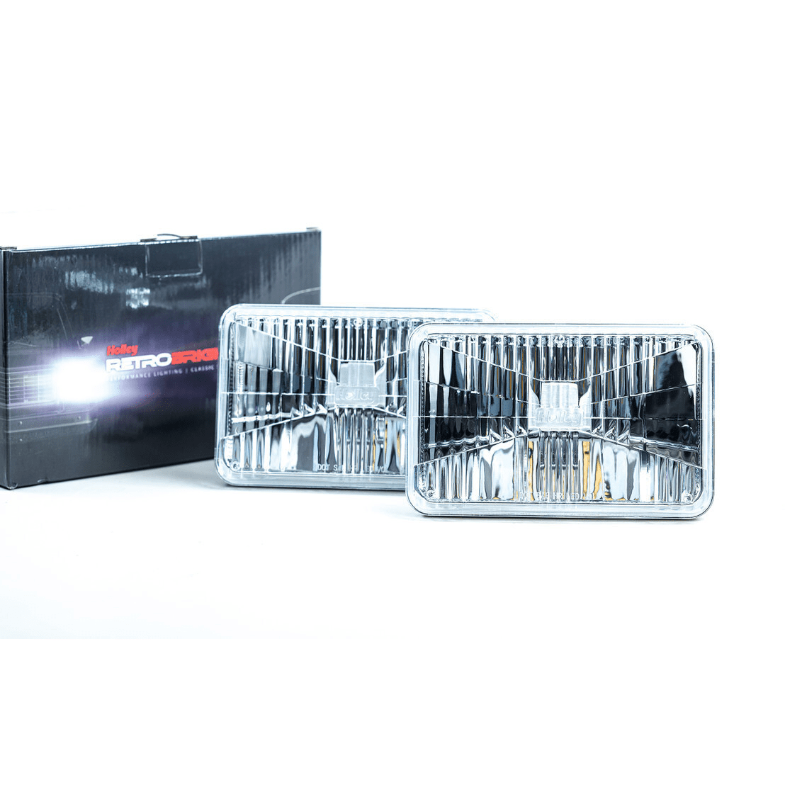 Holley RetroBright Morimoto 4x6 LED Headlights