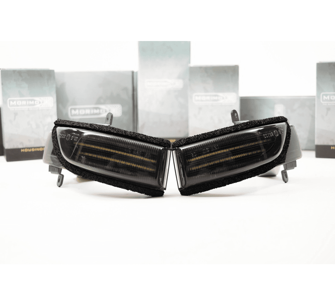 Subaru Morimoto Smoked Side Mirror LED Lights