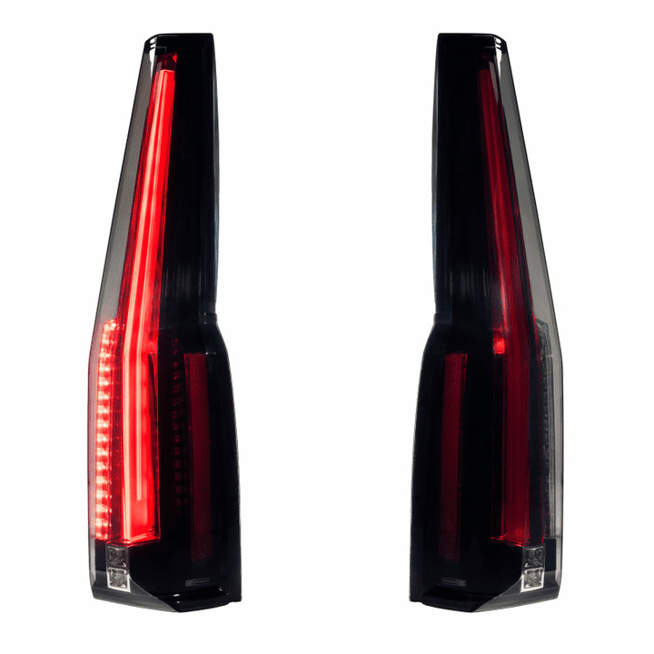 Tahoe Suburban Morimoto XB LED Tail Lights Smoked