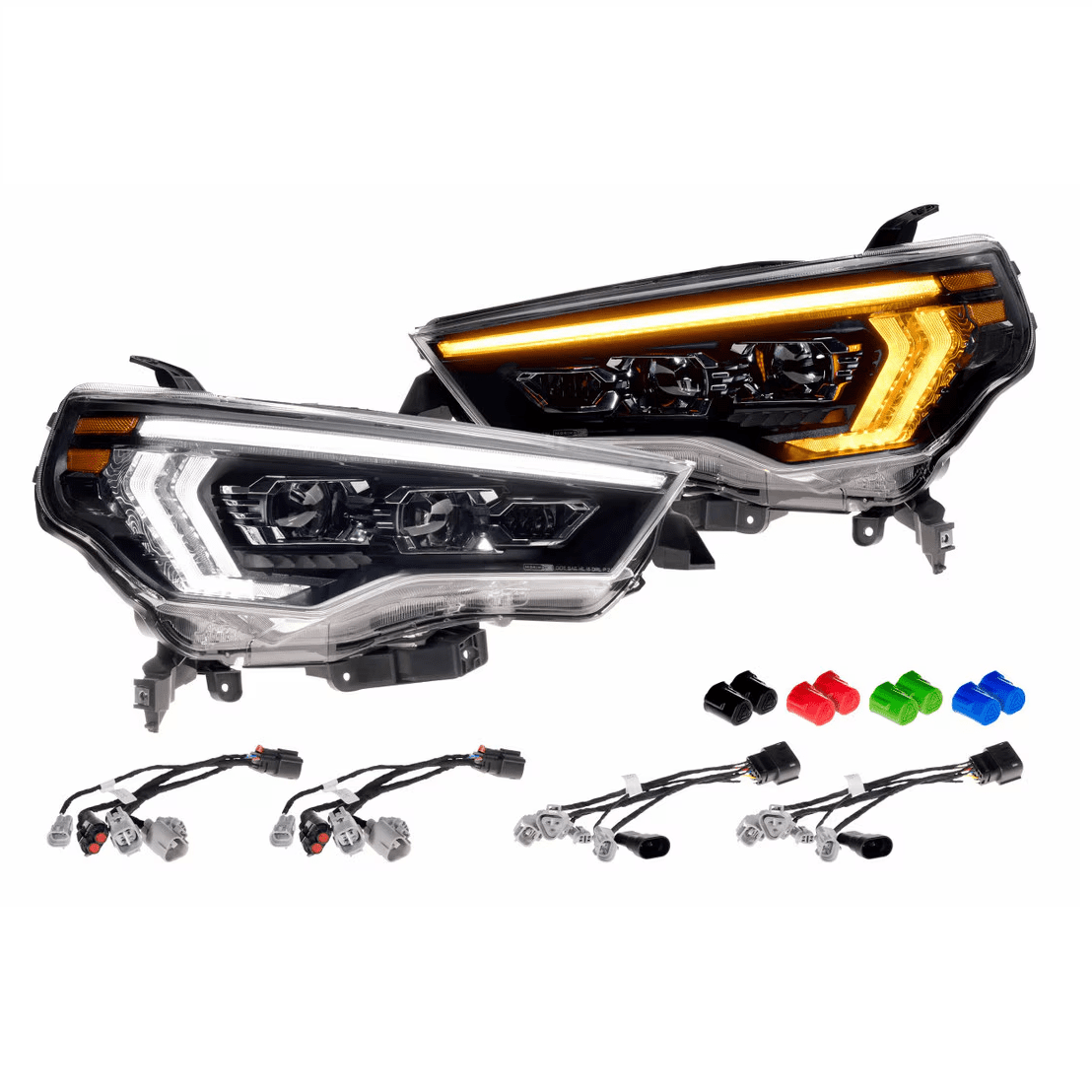 Morimoto 4Runner EVO Amber White LED Headlamps