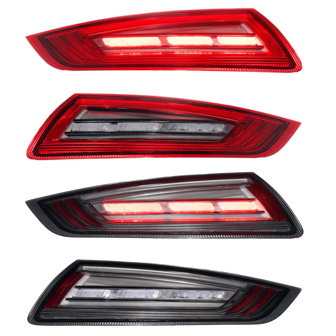 Porsche 911 Morimoto Smoked Red XB LED Tail Lights