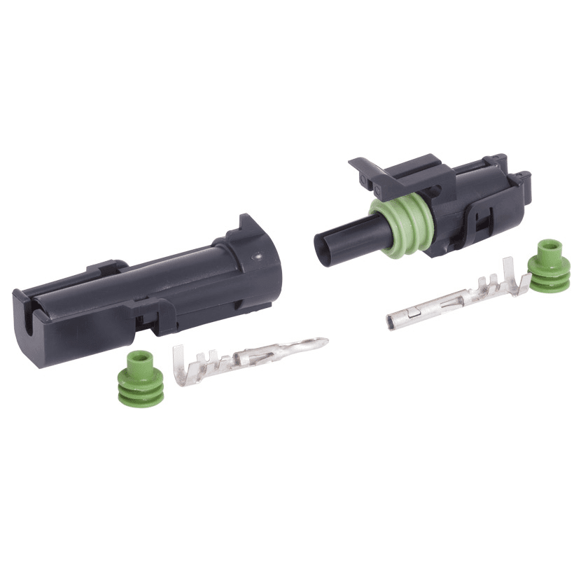 Delphi Weather Pack Connector Kit - 1 Way
