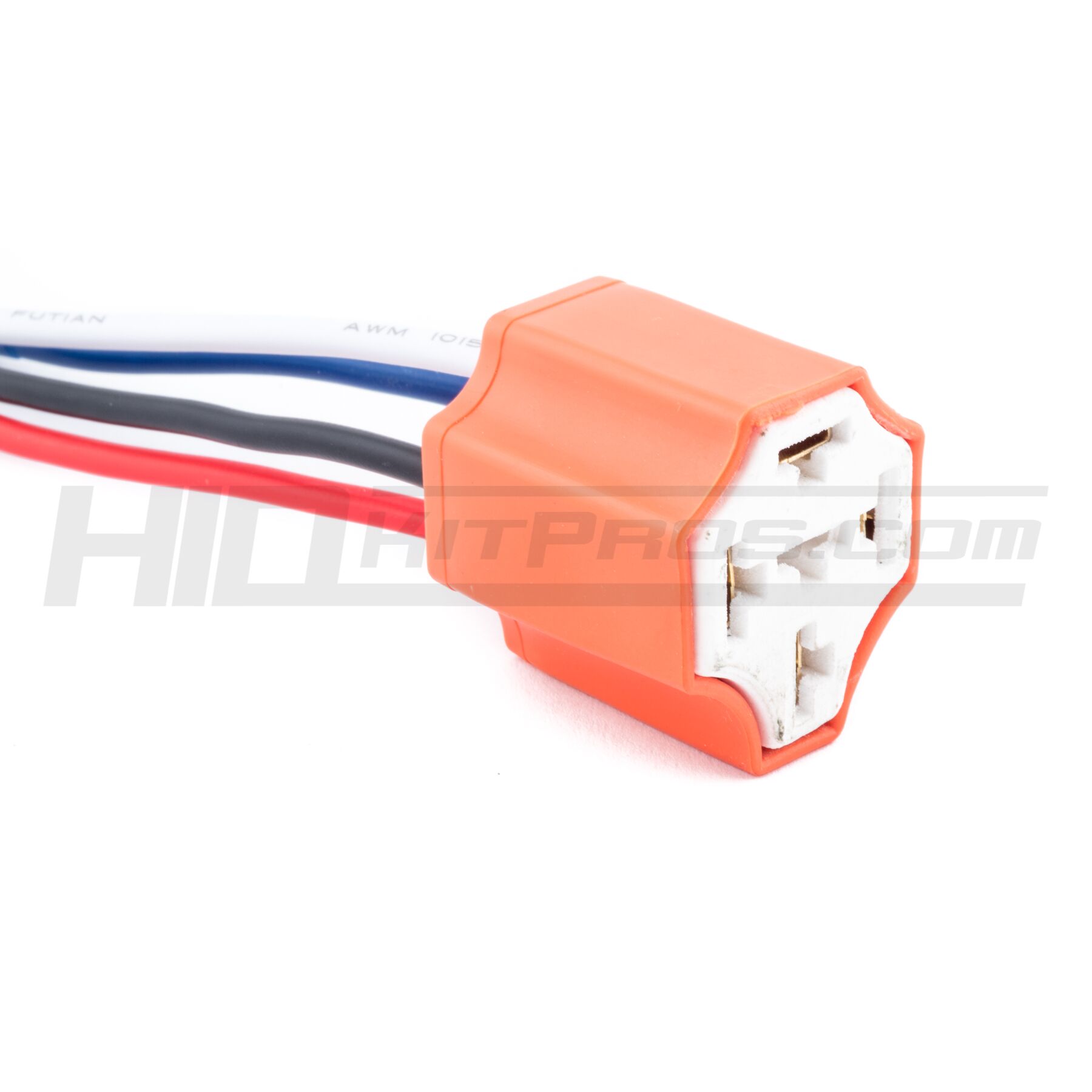 4 Pin Ceramic LumaWire Relay Pigtail Socket