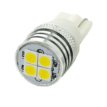T10 4-SMD 3030 High Power LED Bulb Pure White