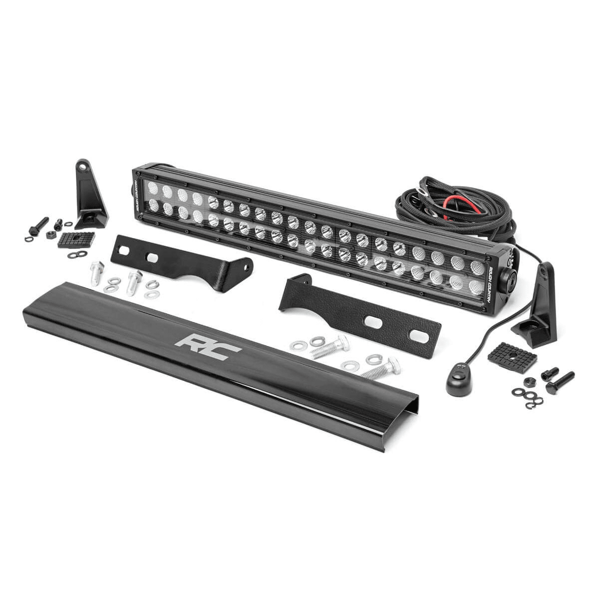 Black Series Jeep LED Bumper Light Bar