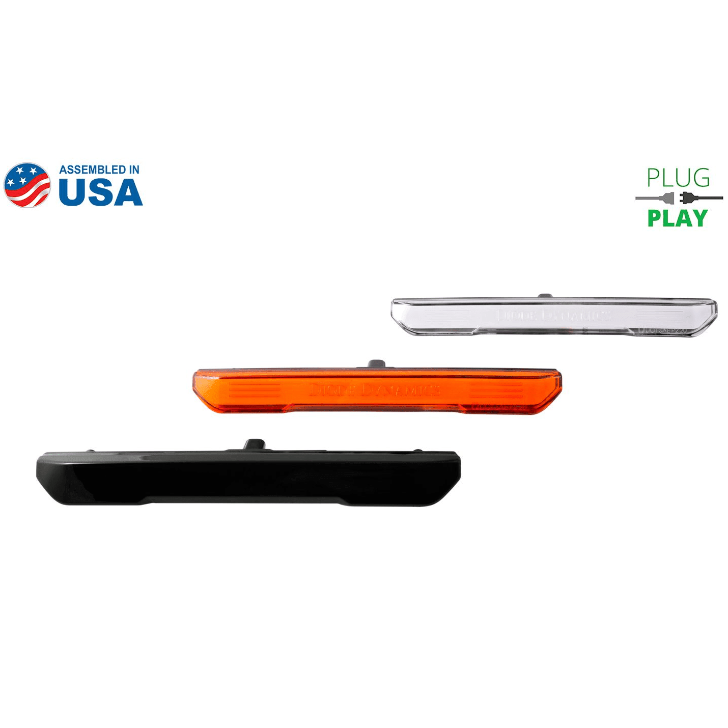 Diode Dynamics GMC Sierra Smoked LED Side Markers