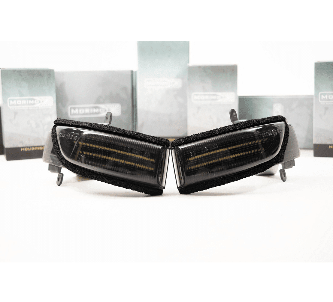 Subaru Morimoto Smoked Side Mirror LED Lights